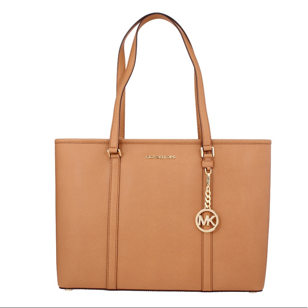 NWOTMichael Kors Large Tote Purse Light Brown Sady